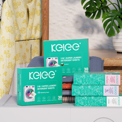 Kelee 3-in-1 Super Multi-Purpose Laundry Detergent Sheets