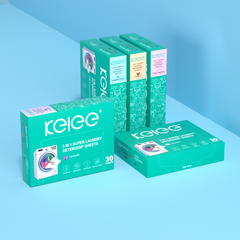 Kelee 3-in-1 Super Multi-Purpose Laundry Detergent Sheets